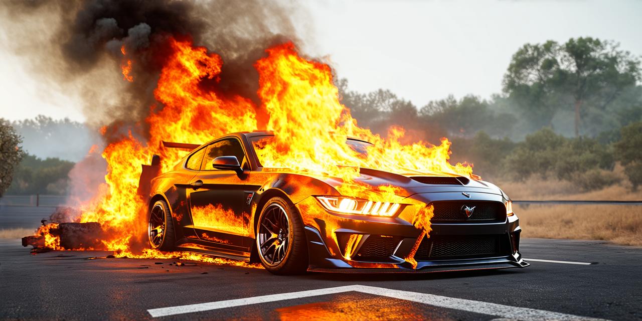 Unreal Engine 5: Witnessing a Car on Fire in Stunning Detail